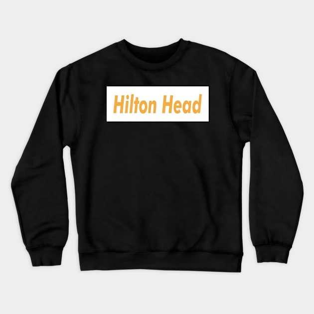 Hilton Head Meat Brown Crewneck Sweatshirt by WE BOUGHT ZOO